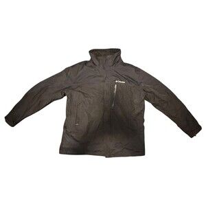 Men’s Columbia Interchange Omni-Tech Omni-Heat Winter Jacket XL Black